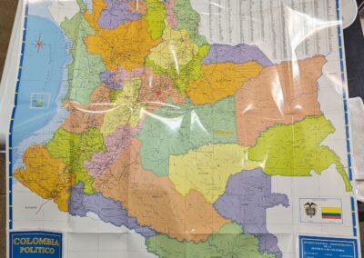 コロンビア地図